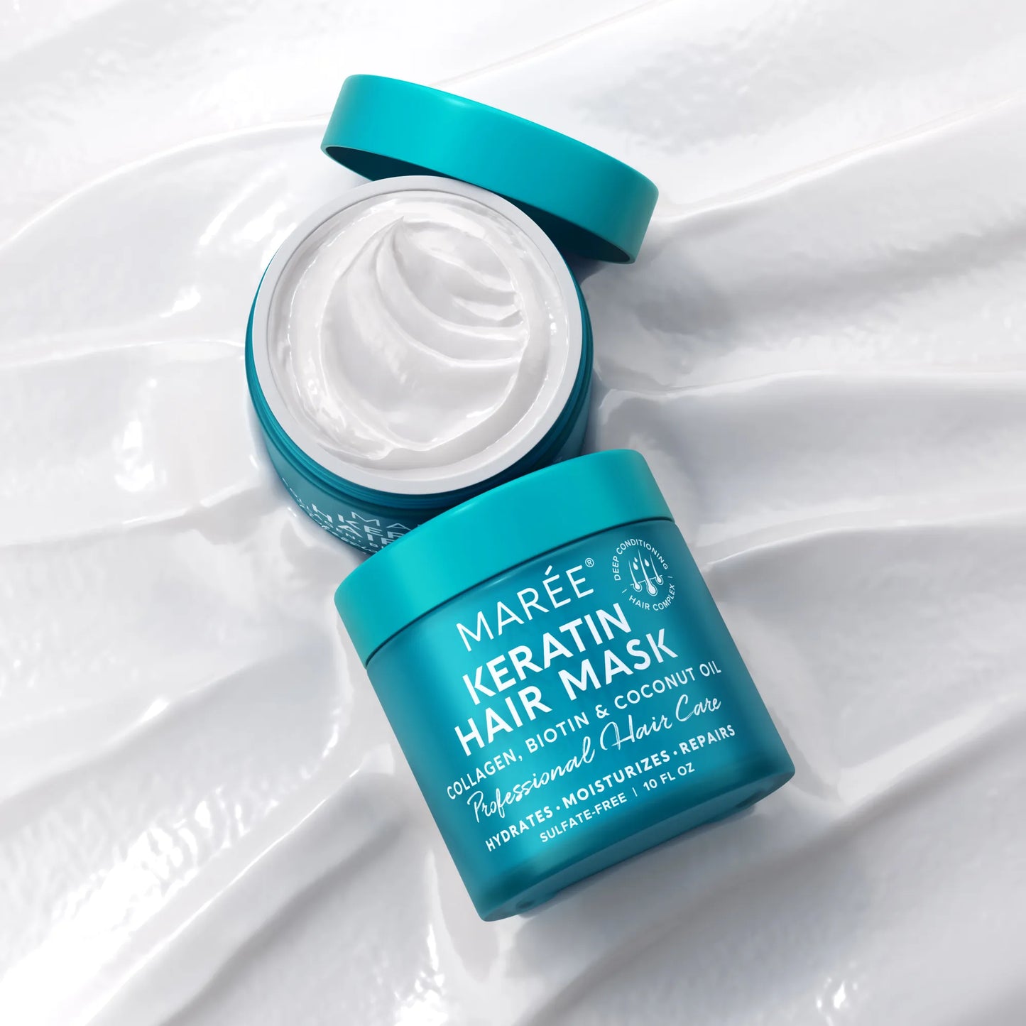 Keratin Hair Mask for Damaged & Frizzy Hair