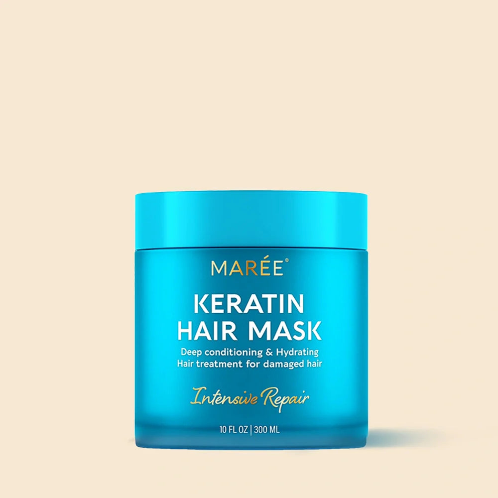 Keratin Hair Mask for Damaged & Frizzy Hair